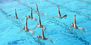 Water Polo, Synchronized Swimming Athletes Compete at Summer Swim