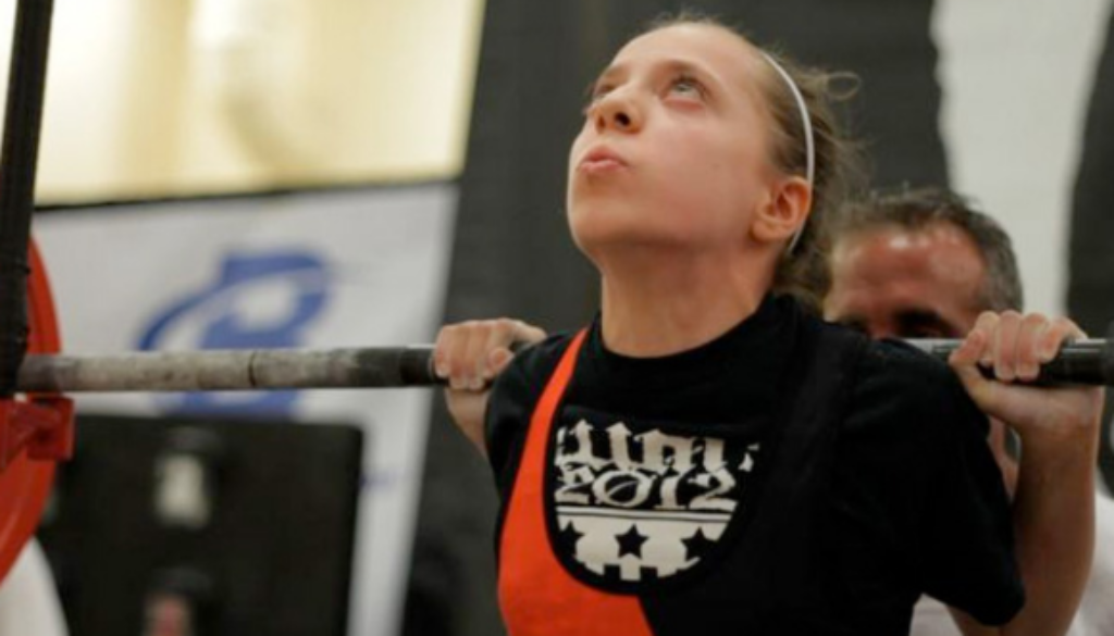 Riverside teen flexes her muscles as powerlifter - Riverside